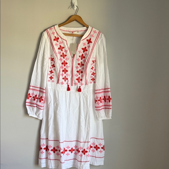 NEW BODEN Marla Embroidered Dress 10 - Picture 2 of 15